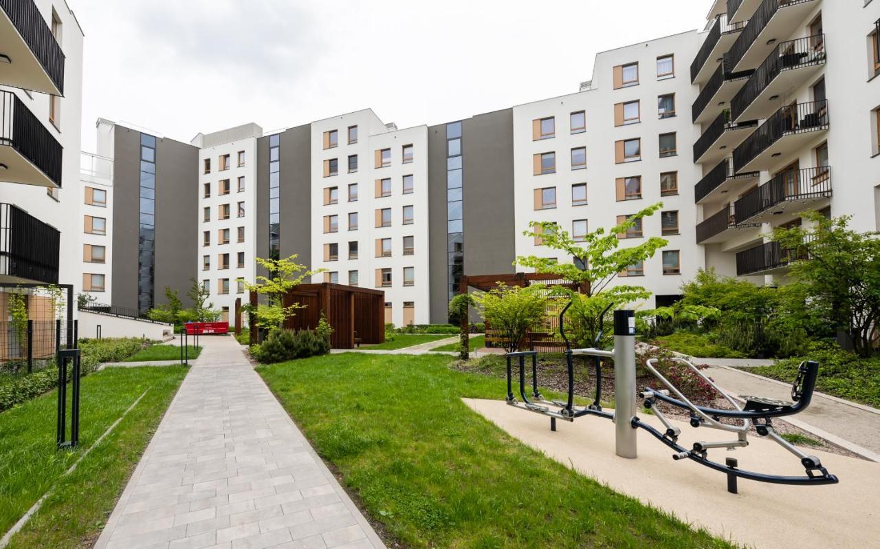 Wola Skwer Happy Apartment ワルシャワ エクステリア 写真