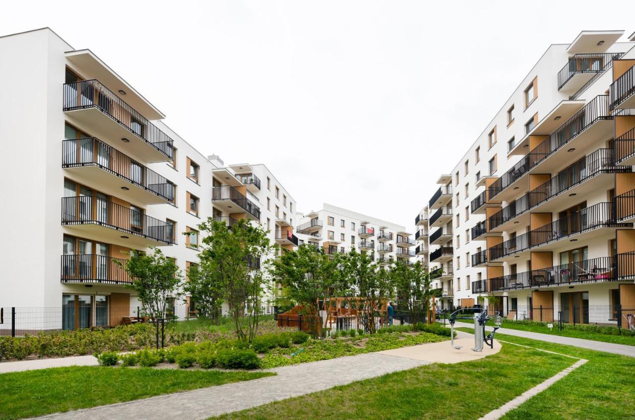 Wola Skwer Happy Apartment ワルシャワ エクステリア 写真