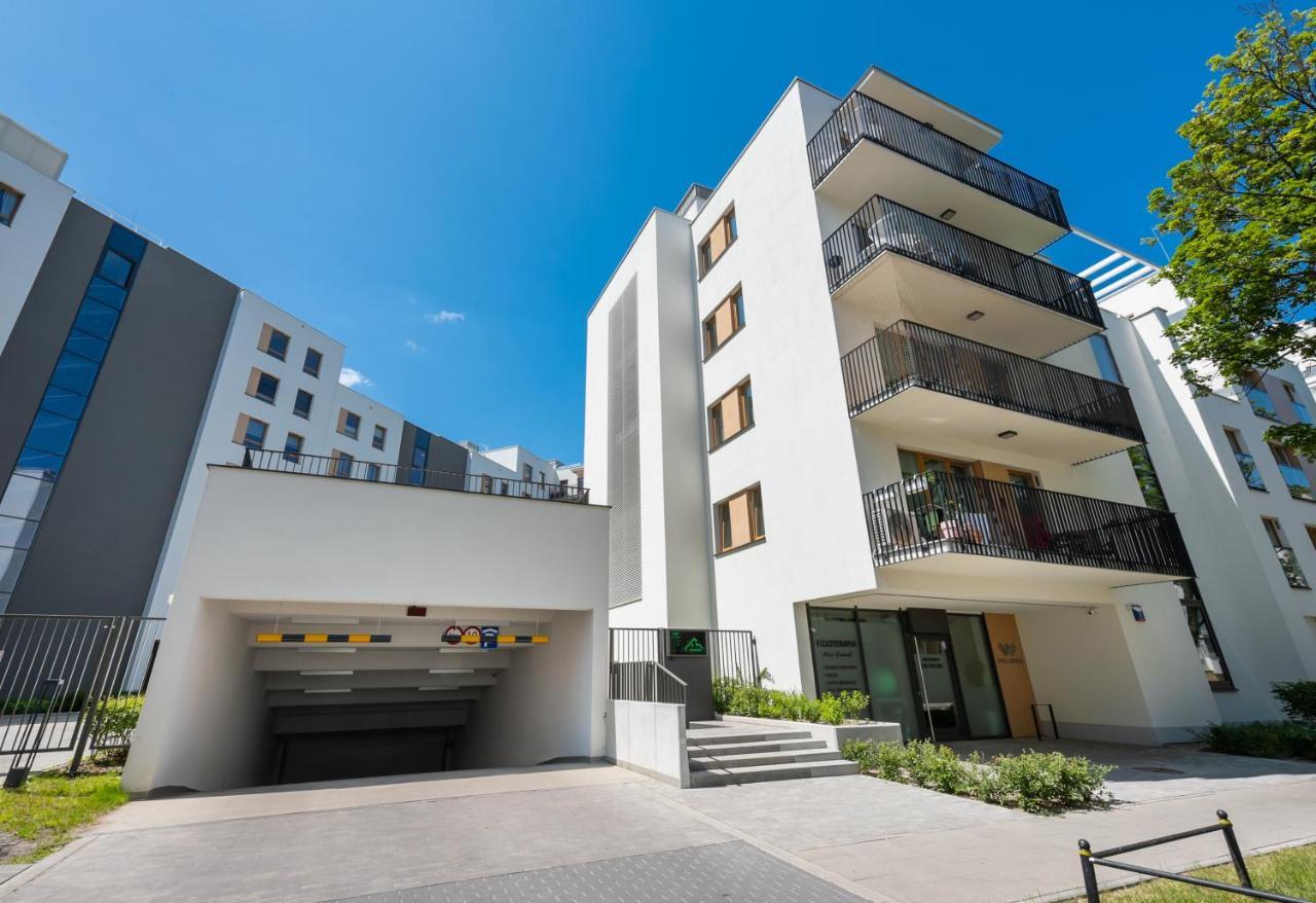 Wola Skwer Happy Apartment ワルシャワ エクステリア 写真