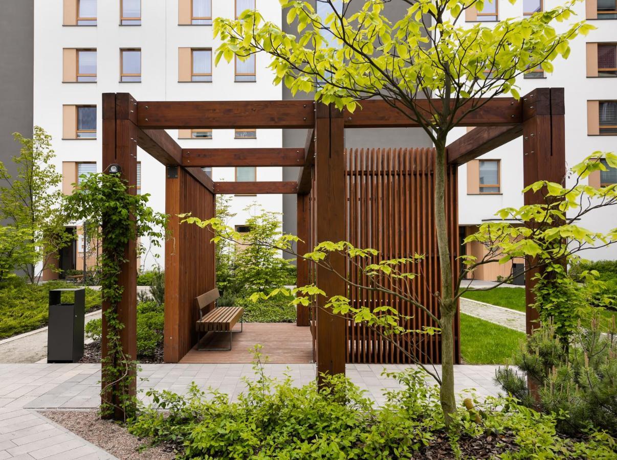Wola Skwer Happy Apartment ワルシャワ エクステリア 写真